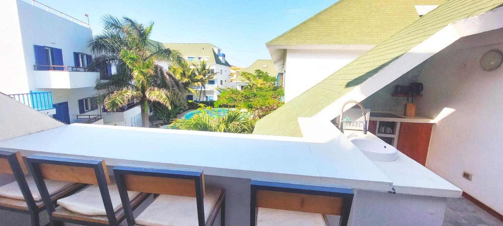 Penthouse With Rooftopbar, Fiber Wifi, Next To The Beach! Santa Maria Exterior foto